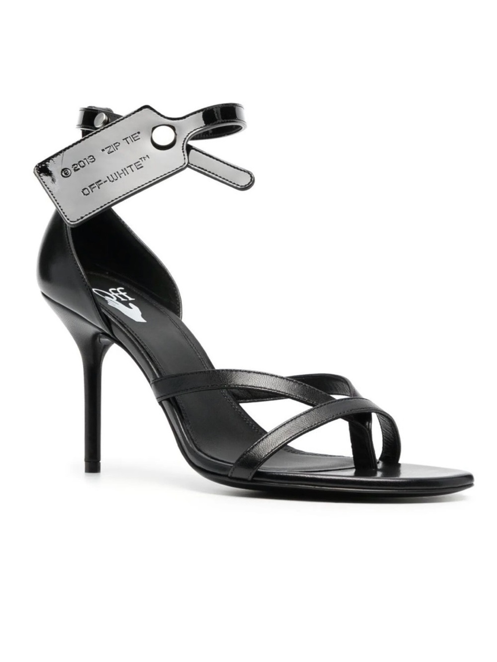 Off-White
Zip Tie leather sandals